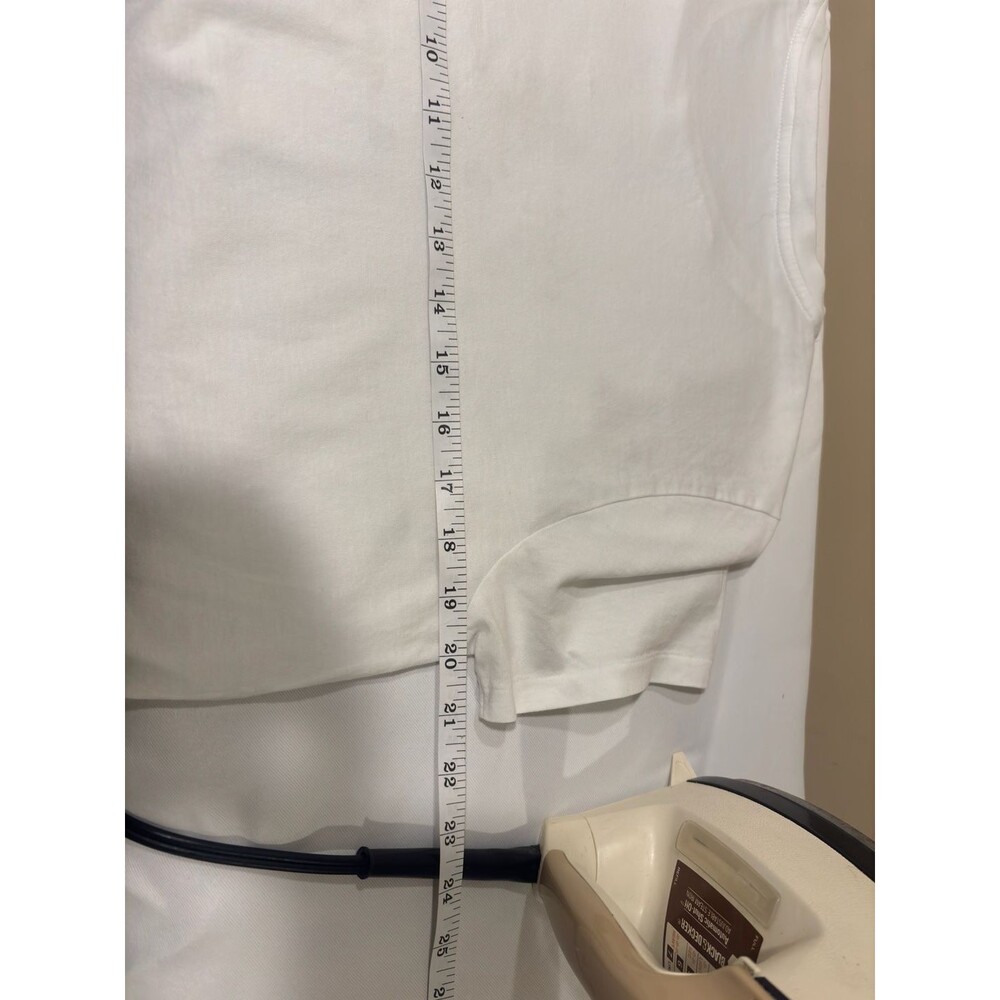 VINTAGE POLO RALPH LAUREN WHITE POCKET TEE SHIRT 1990S xl - Picture 7 of 12